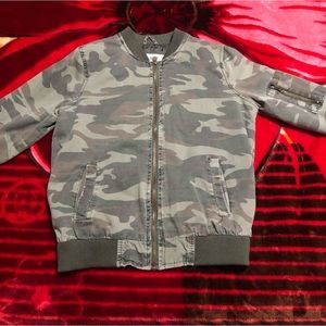 Outer edge bomber sweater